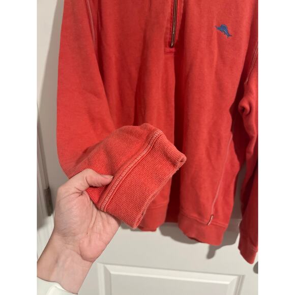 Tommy Bahama 1/4 Zip Relaxed Pullover – Size L - Picture 3 of 6